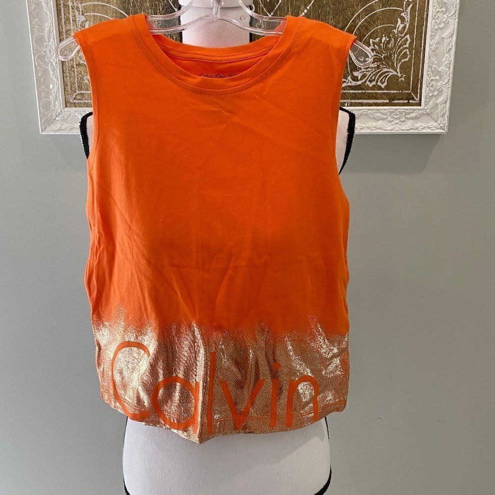 Calvin Klein Tangerine Tank Top (8/10)
